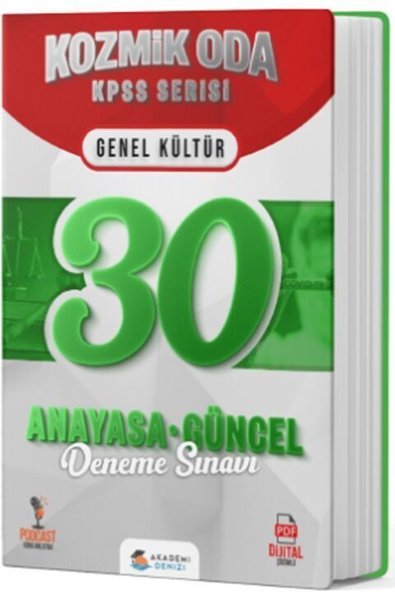 KPSS Kozmik Oda Anayasa Güncel 30 Deneme