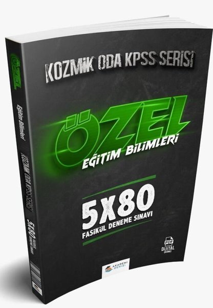 KPSS Kozmik Oda Eğitim Bilimleri Özel 5x80 Fasikül Deneme Sınavı