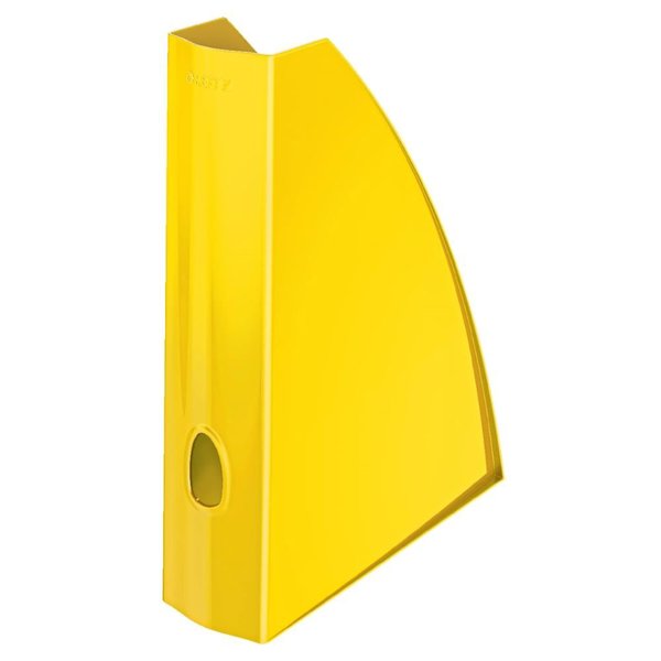 Leitz WOW Plastik Kutu Klasör-Met.Sarı