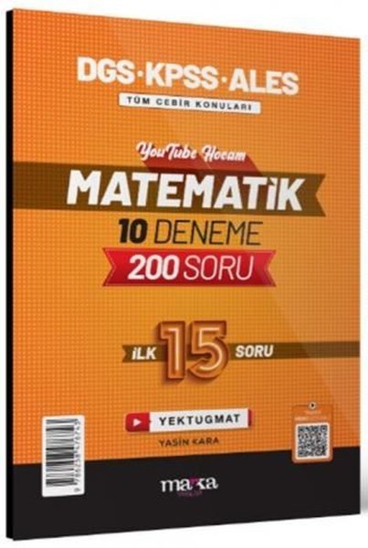 2025 DGS KPSS ALES Matematik 10 Deneme İlk 15 Soru