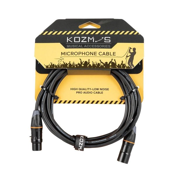 Kozmos KCL-020-3M XLR-XLR 3M Mikrofon Kablosu