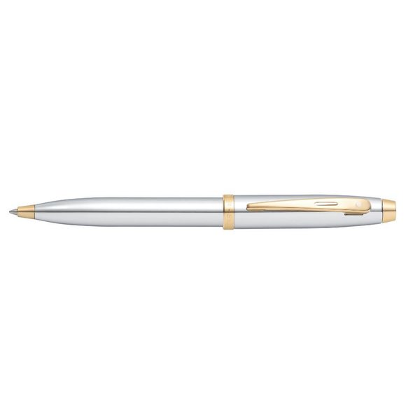 Sheaffer 9340-2 100 Serisi Tükenmezkalem Parlak Krom Altın