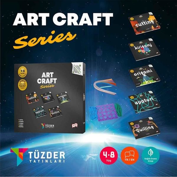 Art Craft Series El Becerileri Seti - 5 Kitap Takım
