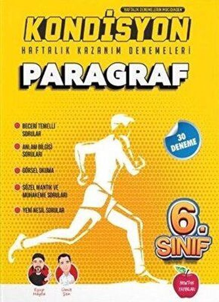 6. Sınıf Paragraf Kondisyon + Denemesi