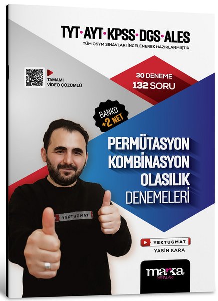 2024 TYT AYT KPSS DGS ALES Permütasyon Kombinasyon Olasılık Denemeleri