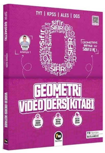 Kenan Kara Zero Serisi Geometri Video Ders Kitabı