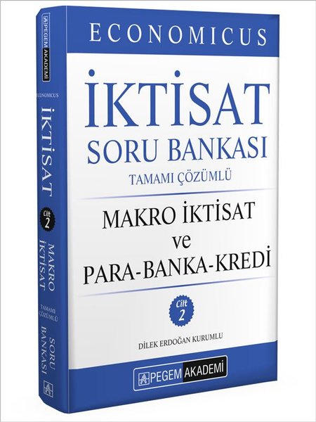 KPSS A Grubu Economicus Makro İktisat ve Para - Banka - Kredi Cilt 2 Soru Bankası