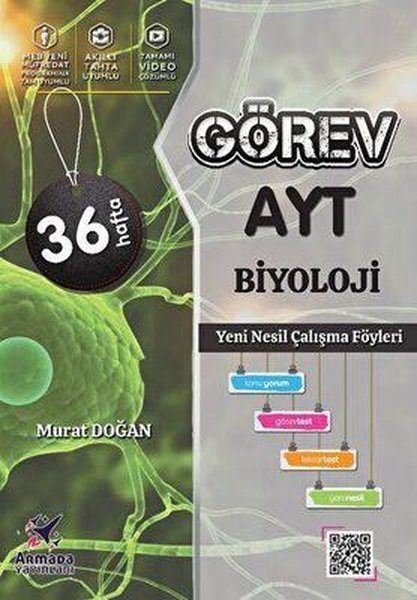 YKS AYT Biyoloji Yeni Nesil Çalışma Föyleri 36 Hafta