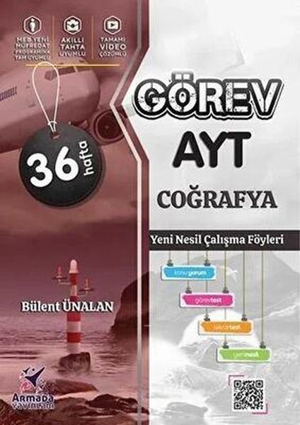 YKS AYT Coğrafya Yeni Nesil Çalışma Föyleri 36 Hafta