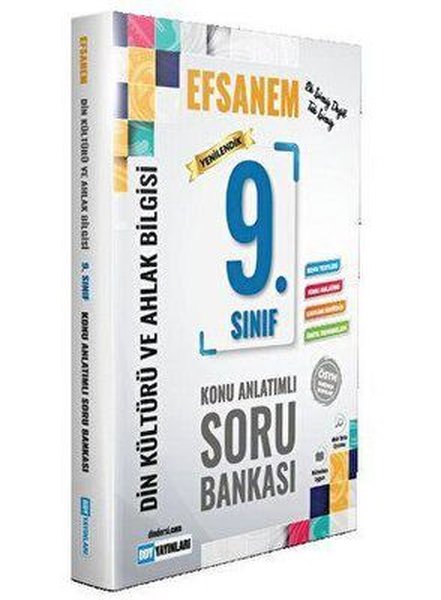 9. Sınıf Din Kültürü ve Ahlak Bilgisi Efsane Konu Anlatımlı Soru Bankası