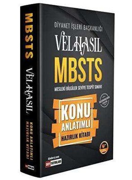 Diyanet Sınavları MBSTS Velhasıl Konu Anlatımlı Hazırlık Kitabı