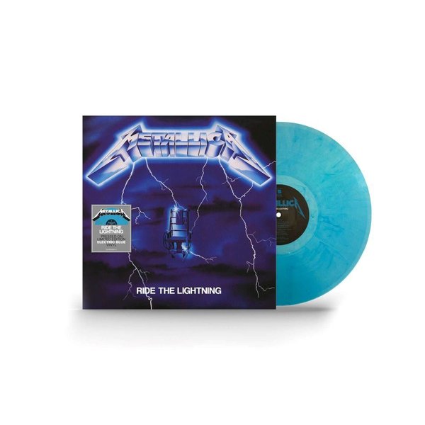 Metallica Ride The Lightning (Electric Blue) (Remastered 2016) Plak