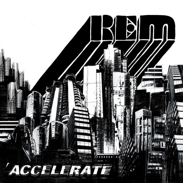 R.E.M. Accelerate Plak