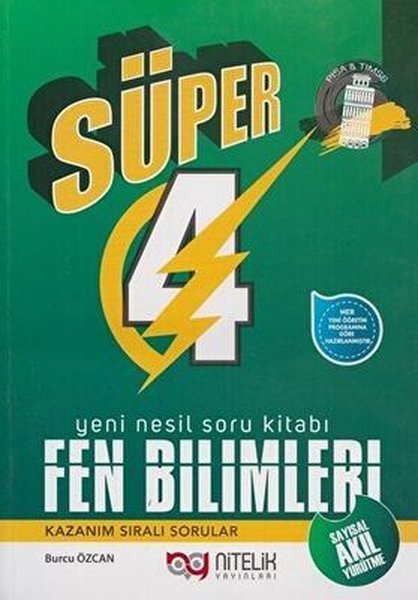 4. Sınıf Fen Bilimleri Yeni Nesil Süper Soru Kitabı