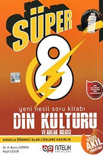 8. Sınıf Din Kültürü ve Ahlak Bilgisi Süper Yeni Nesil Soru Kitabı