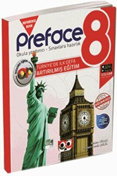 8. Sınıf İngilizce Preface Reference Book Artırılmış Konu Kitabı