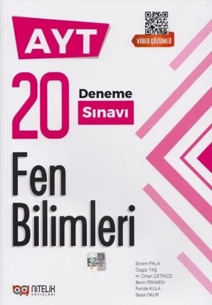 AYT Fen Bilimleri 20 Deneme Sınavı