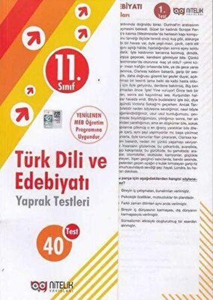 11. Sınıf Türk Dili ve Edebiyatı Yaprak Testleri