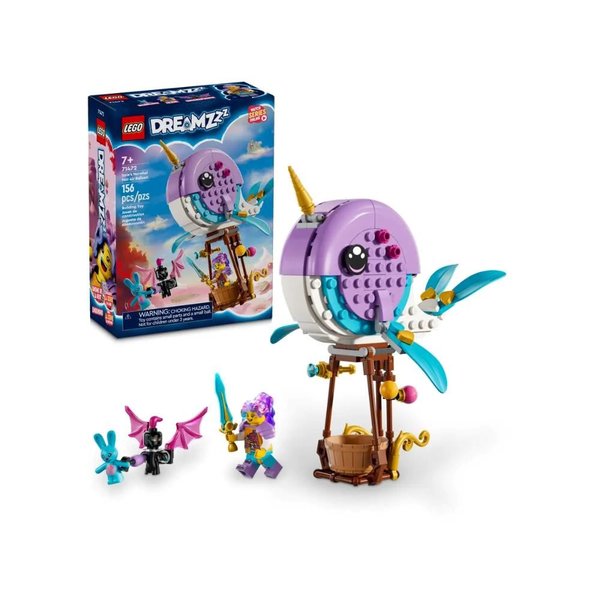 Lego DreammZzz Izzie'nin Narwhal Sıcak Hava Balonu 71472