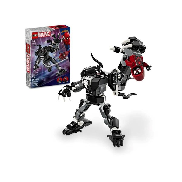 Lego Marvel Venom Mech Armor Miles Morales'e karşı 76276