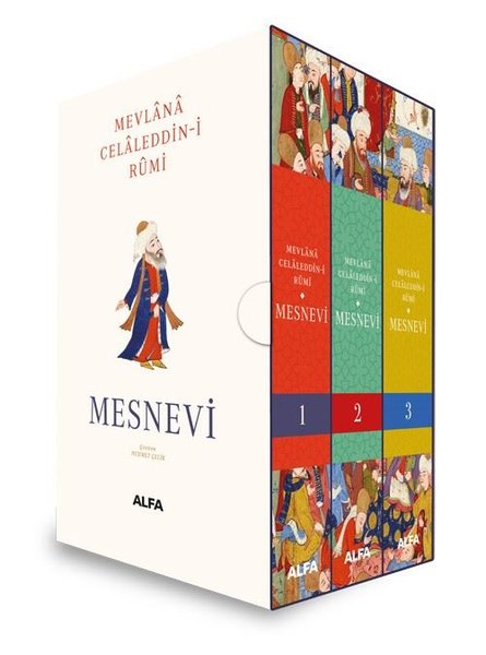 Mesnevi Seti - 3 Kitap Takım - Vuslatın 750. Yı...