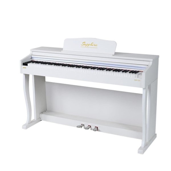 Jwin Sapphire SDP-215 WH Çekiç Aksiyonlu 88 Tuşlu Dijital Piyano (Beyaz)