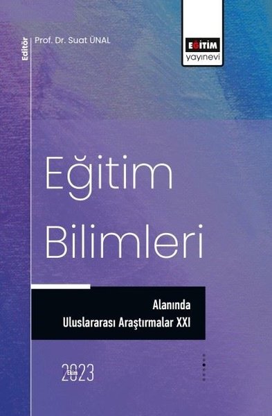 Eğitim Bilimleri Alanında Uluslararası Araştırmalar 21