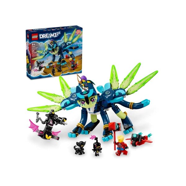 Lego Zoey ve Kedi Baykuş Zian 71476