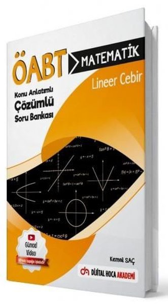 KPSS ÖABT Matematik Öğretmenliği Lineer Cebir Konu Anlatımlı Soru Bankası