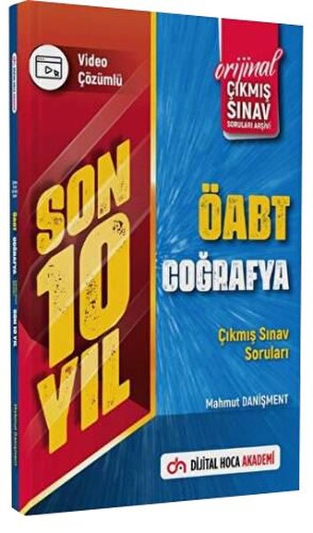 KPSS ÖABT Coğrafya Son 10 Yıl Orijinal Çıkmış Sınav Soruları Video Çözümlü