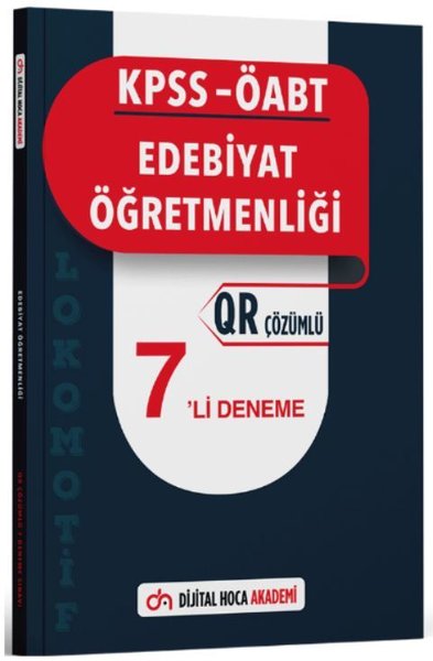 KPSS ÖABT Edebiyat Öğretmenliği Lokomotif Serisi QR Çözümlü 7'li Deneme