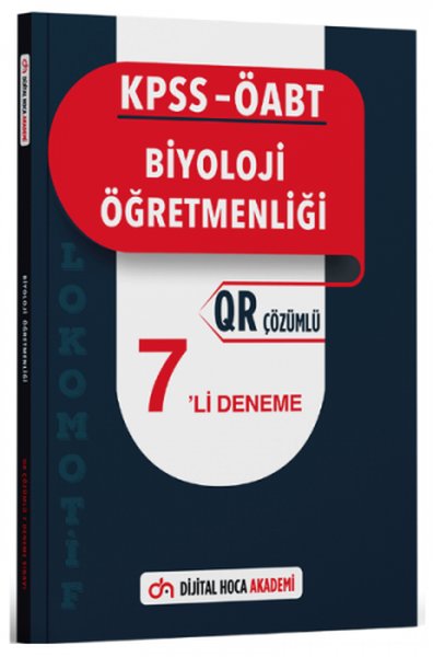 KPSS ÖABT Biyoloji Öğretmenliği Lokomotif Serisi QR Çözümlü 7'li Deneme