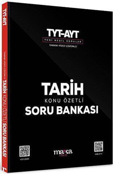 TYT - AYT Tarih Konu Özetli Yeni Nesil Soru Bankası Tamamı Video Çözümlü