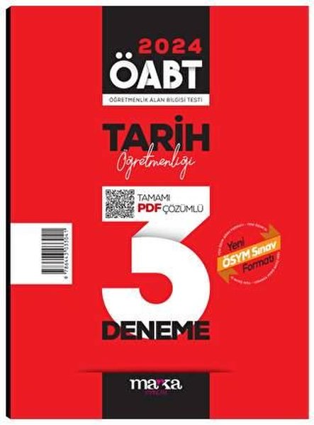 KPSS ÖABT Tarih Öğretmenliği Tamamı Çözümlü 3 Deneme