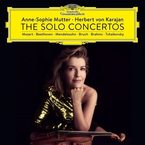 Anne-Sophie Mutter & Herbert von Karajan The Solo Concertos Plak