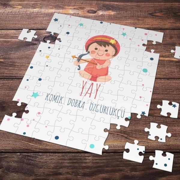 E-Hediyeci Yay Burcu Temalı 99 Parça Puzzle