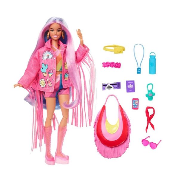 Barbie Extra Seyahat Bebekleri - Çöl Temalı