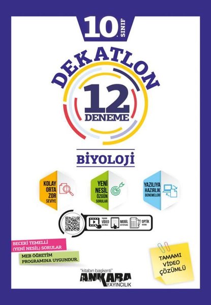 10. Sınıf Biyoloji Dekatlon Denemeleri ( 12 Adet )