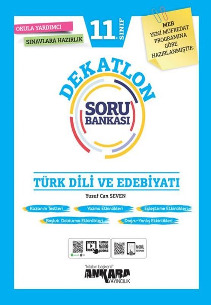 11. Sınıf Türk Dili ve Edebiyatı Dekatlon Soru Bankası