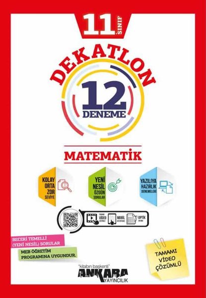 11. Sınıf Matematik Dekatlon Denemeleri ( 12 Adet )