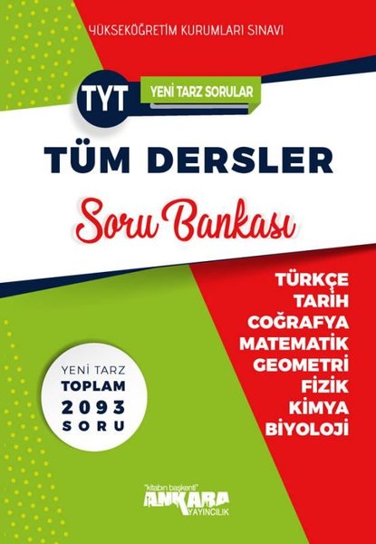 TYT Tüm Dersler Soru Bankası