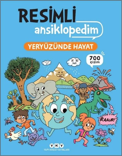 Resimli Ansiklopedim - Yeryüzünde Hayat - 700 Çizim