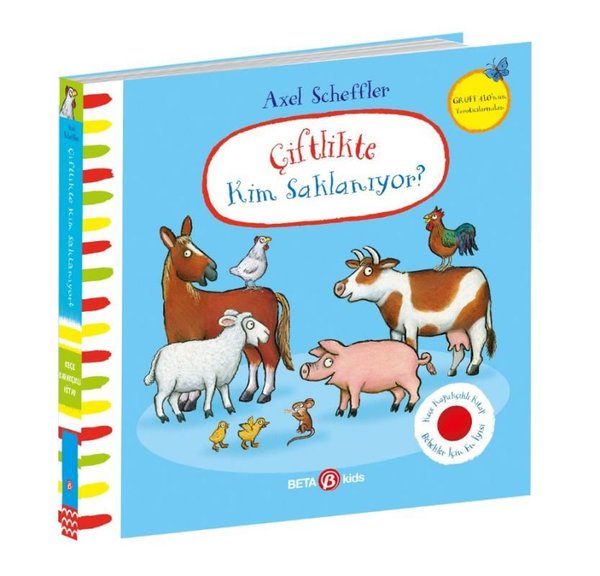 Çiftlikte Kim Saklanıyor? Keçe Kapakçıklı Kitap