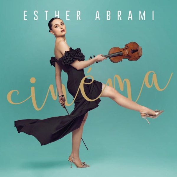 Esther Abrami & The City Of Prague Philharmonic Orchestra Cinema (Amber Vinyl) Plak