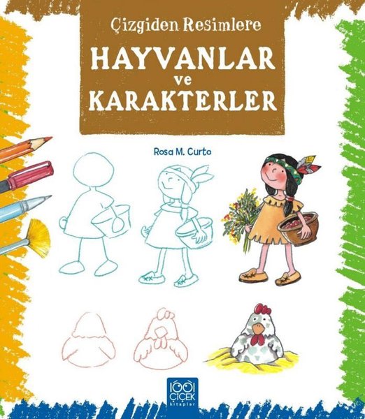 Çizgiden Resimlere Hayvanlar ve Karakterler