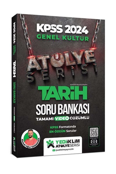 2024 KPSS Atölye Serisi Tarih Tamamı Video Çözümlü Soru Bankası