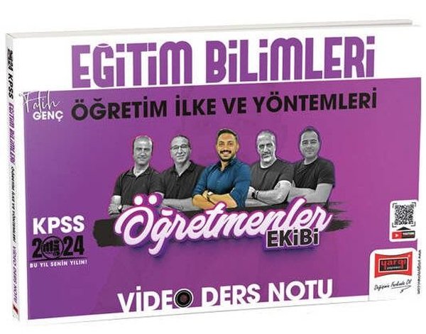 2024 KPSS Eğitim Bilimleri Öğretim İlke ve Yöntemleri ÖYT Öğretmenler Ekibi Video Ders Notları