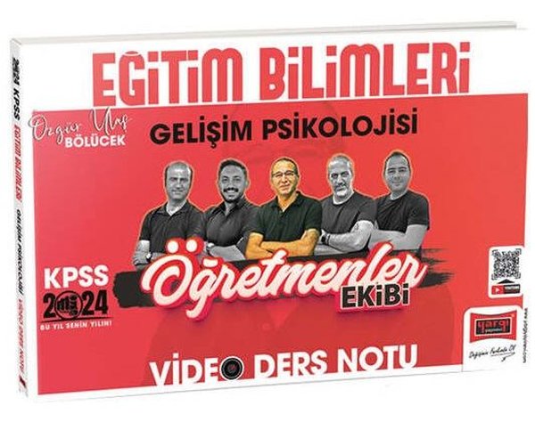 2024 KPSS Eğitim Bilimleri Gelişim Psikolojisi Öğretmenler Ekibi Video Ders Notları