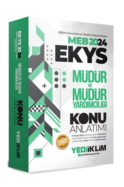 2024 MEB EKYS Müdür Ve Müdür Yardımcılığı Konu Anlatımı