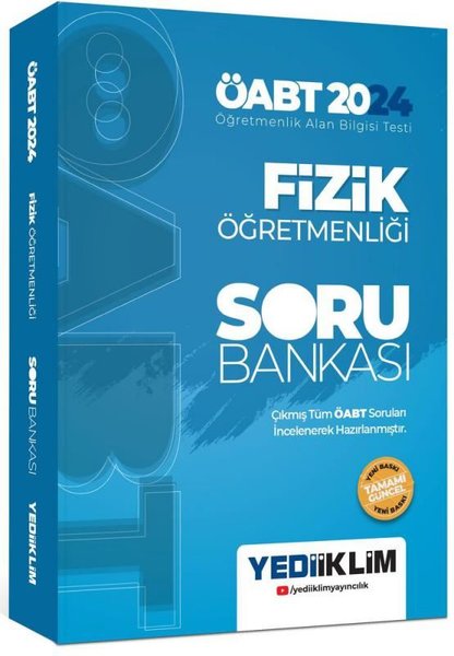 2024 ÖABT Fizik Öğretmenliği Tamamı Çözümlü Soru Bankası